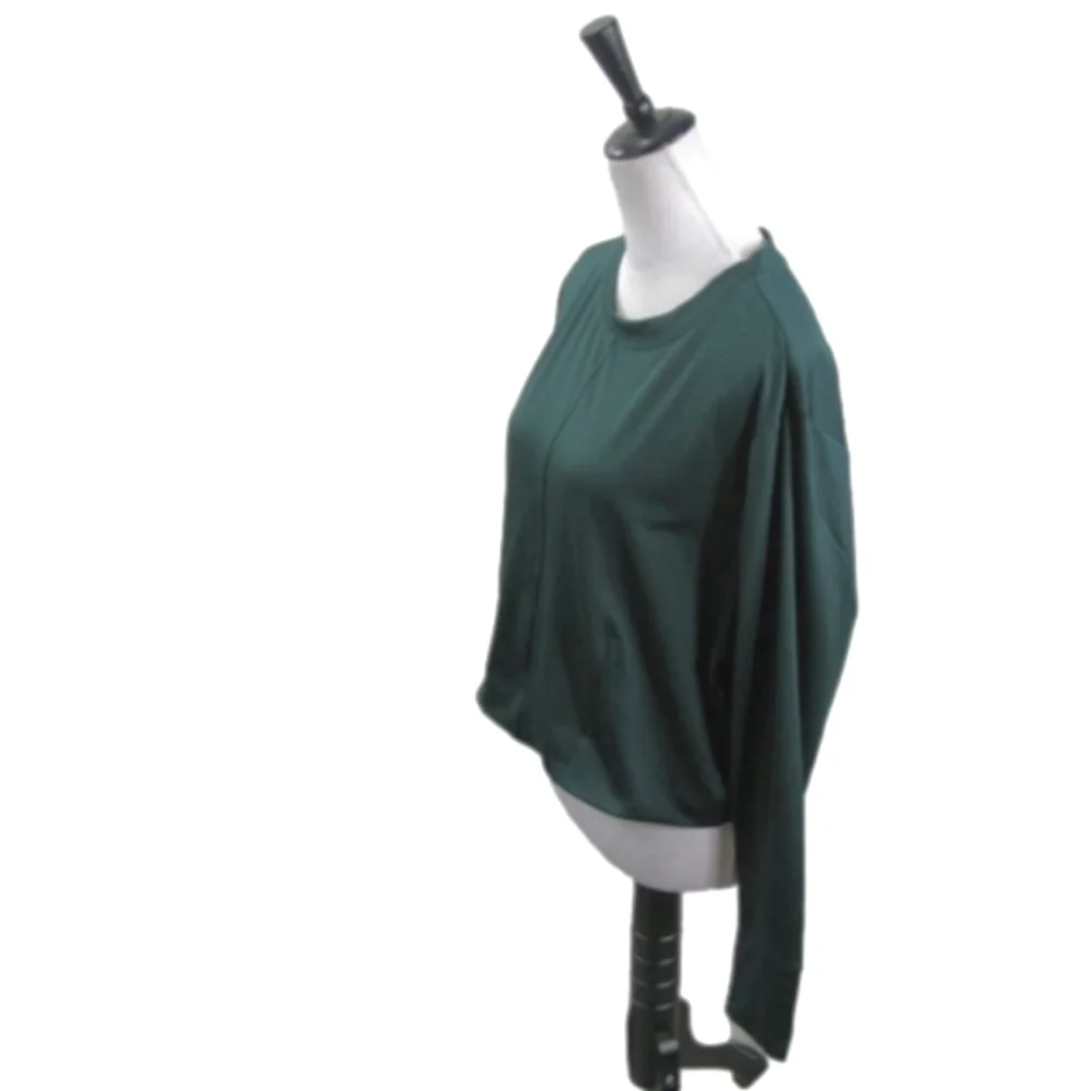 MTA Emerald Green Long Sleeve Athletic Shirt Size Large - Picture 3 of 5